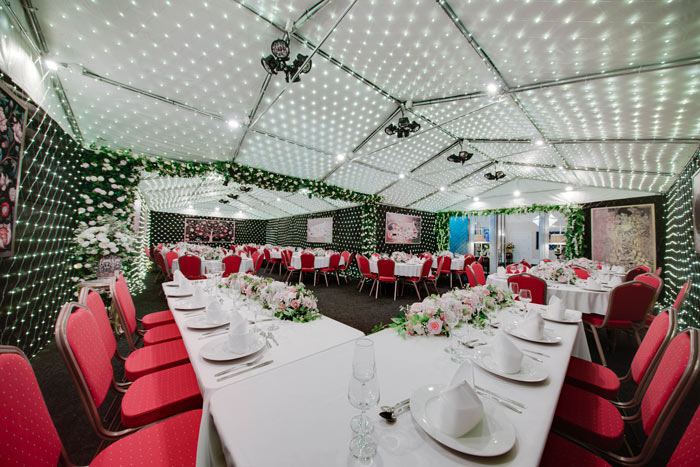 The Star Chambers Reception Marquee | Stone Court House gallery image 17