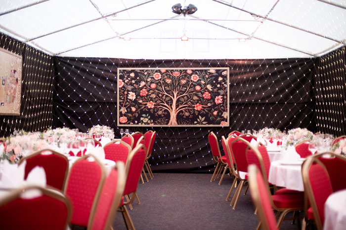 The Star Chambers Reception Marquee | Stone Court House gallery image 6