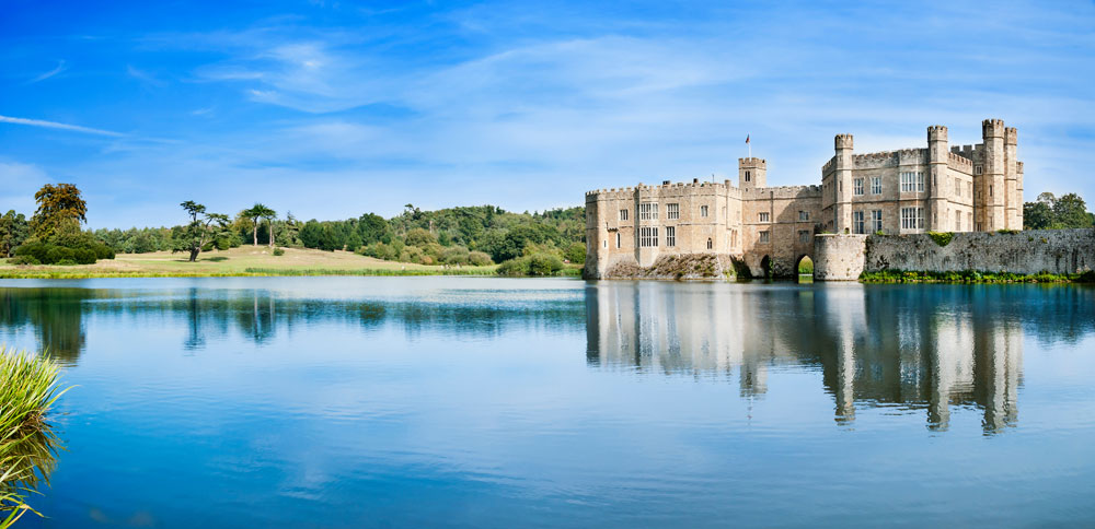 Leeds Castle One of England’s most beautiful castles, right on our doorstep